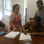 Signing between DPW & WSJ